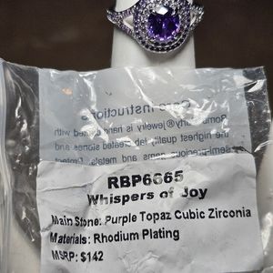 WHISPERS OF JOY Bomb Party Ring. RBP6665